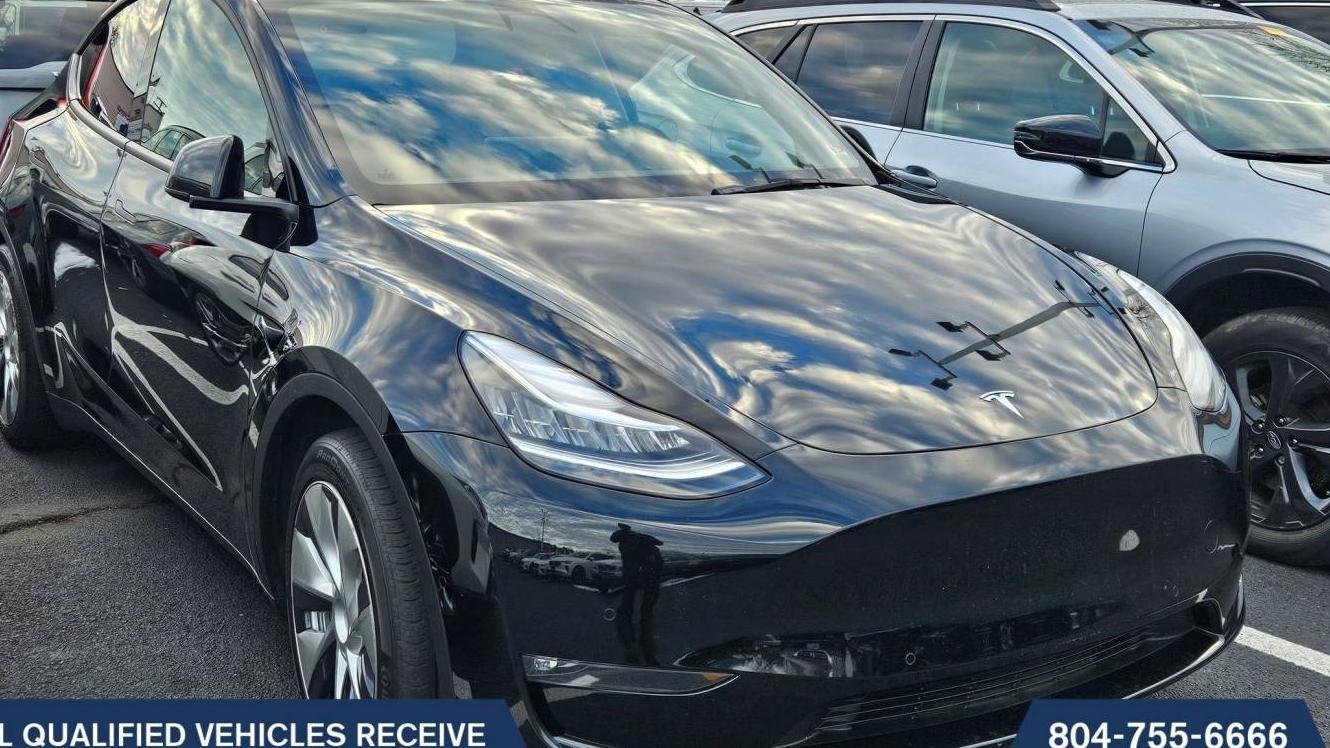 TESLA MODEL Y 2021 5YJYGAEE2MF223009 image